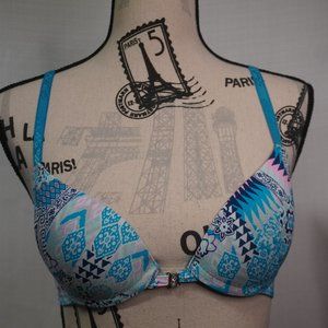 Blue Lace Bra